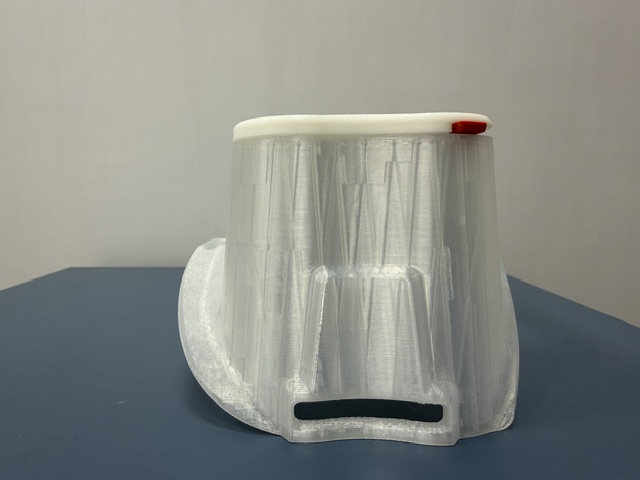 3D-printed headset photo 1