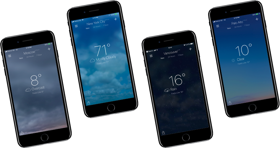 NextWeather is available for iOS.